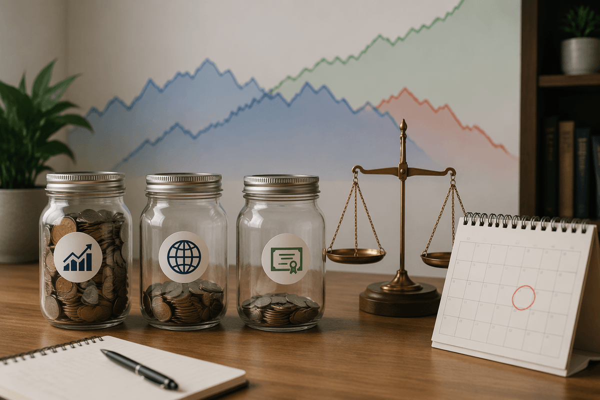 Target-date fund versus building your own mix