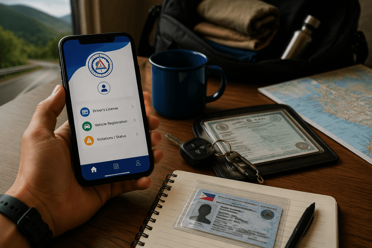 Using the Philippines LTO Online Portal Before Your Road Trip