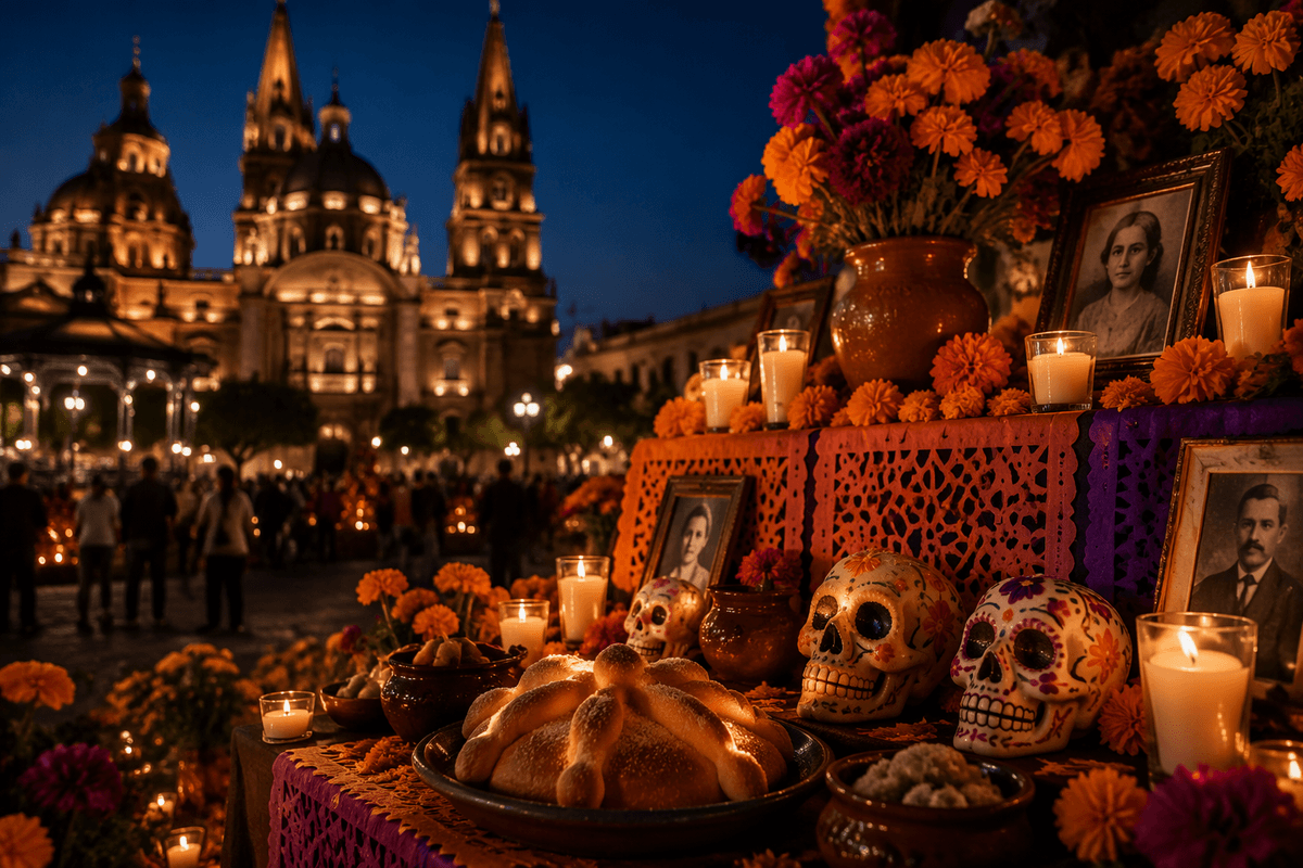 Celebrating Dia de los Muertos in Guadalajara, Mexico