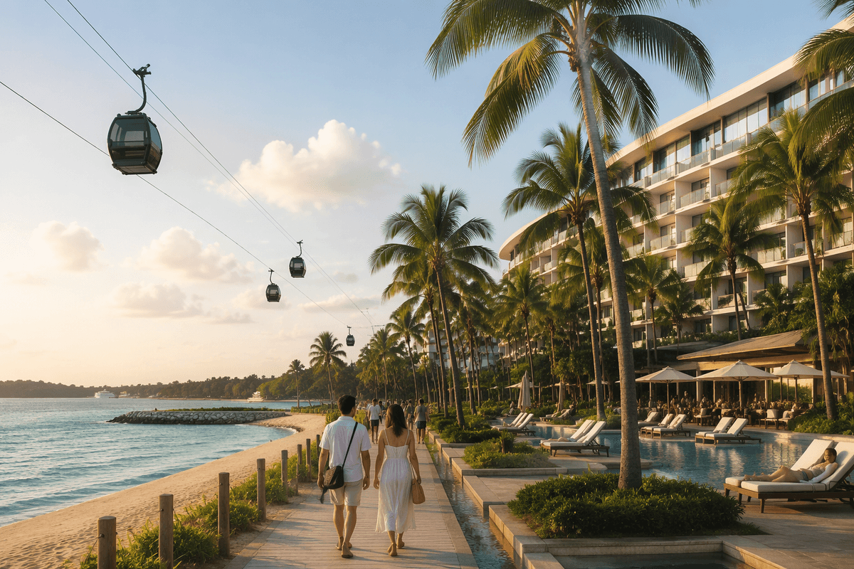 Sentosa & East Coast: resort feel, slower sightseeing